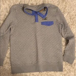 Gray Patagonia Hoodless Sweatshirt